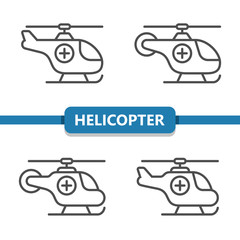 Helicopter Icons