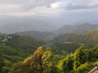 Fototapeta premium view from the mountain