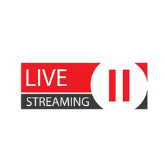 Live Streaming Logo Internet Stream News