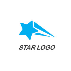 Star Logo Design Icon Template