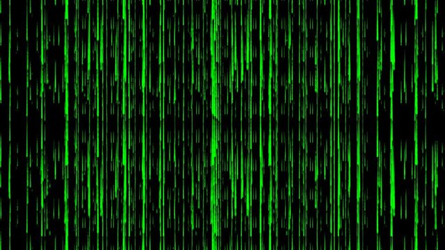 Digital matrix. Data center digital code futuristic information technology.