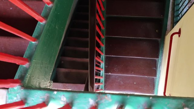 stairs in a Chinese temple