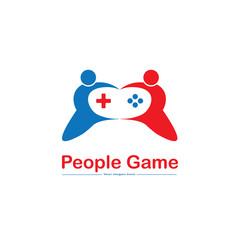 People Logo Icon Social Symbol 