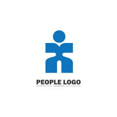 People Logo Icon Social Symbol 