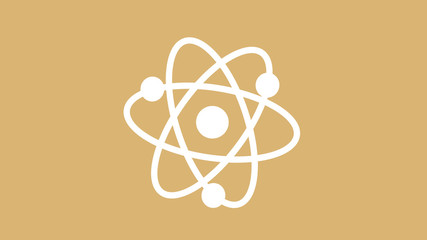 Amazing atom icon,New atom icon,science icon