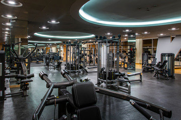 Gym, fitness center background