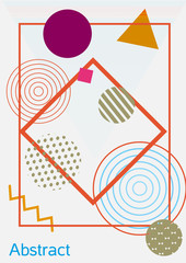 Memphis cover design.