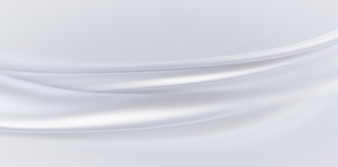 White silk background
