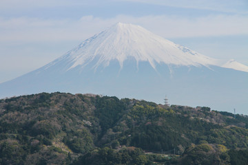 富士川からの富士山