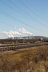 Mining of lignite to generate electricity in Germany