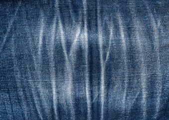 Texture of old used jeans using as header