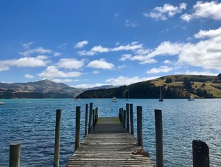 Akaroa Peninsula, Neuseeland