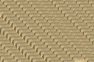 Piles of Jewish Matzah bread, the substitute for bread on the Jewish Passover holiday. Pesach matzo background