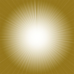 Light emitted from the center. Light explosion. Light of the sun. Glow of light.
背景：集中線 光 爆発 放射 抽象的