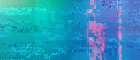 Pixelated abstract digital noise background
