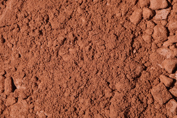texture of face brown powder with copy space for your text