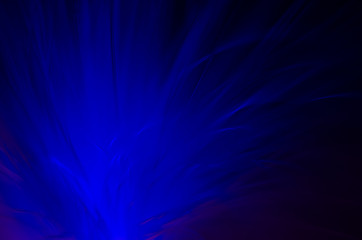 Blurred abstract pink and blue bokeh lights. Fiber optic defocused background.
