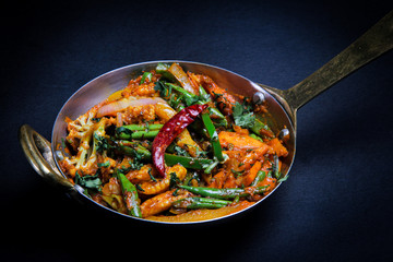 Veg Jhalfrezi Indian Gravy