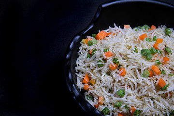 Veg Fried Rice Indian Meal