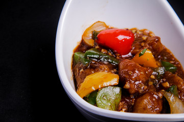 Chinese Chilli Chicken Indian Food