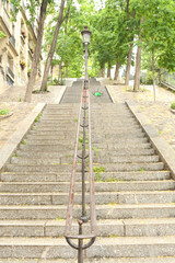 Obraz premium RUE FOYATIER PARIS 