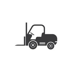 forklift icon vector illustration design