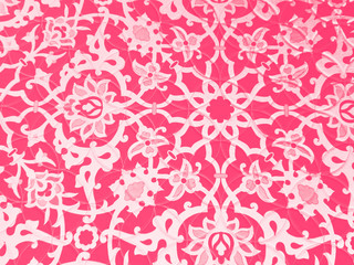 Beautiful abstract color white and pink marble on white background and gray and white granite tiles floor on pink background, love pink wood banners graphics, art mosaic decoration