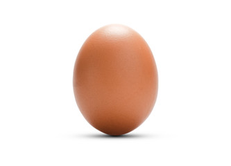 egg isolated on white