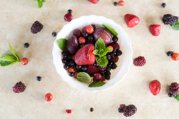 Frozen berries