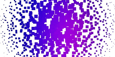 Light Purple, Pink vector layout with lines, rectangles. Illustration with a set of gradient rectangles. Design for your business promotion.