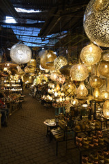 Lampen in Marrakesch, Marokko