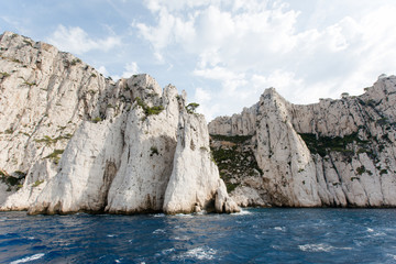 Naklejka premium Beautiful Calanques national park near Marseille in France