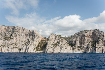 Fototapeta na wymiar Beautiful Calanques national park near Marseille in France