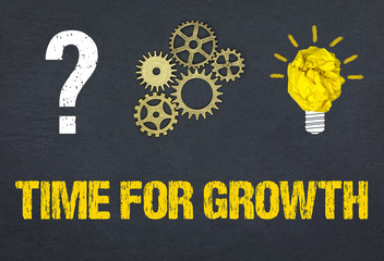 Obraz premium Time for growth 