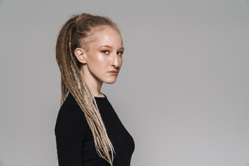 Fototapeta premium Portrait of an attractive young woman