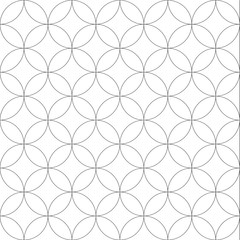 Fototapeta premium Vector seamless pattern. Modern stylish texture. Trendy hipster sacred geometry.