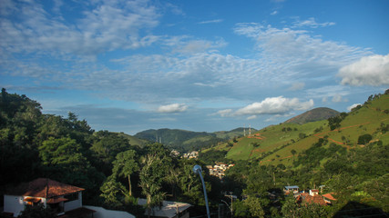 landscape in the mountains