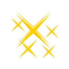 Twinkle festive or holiday star particles, glitter sparkles and magic sparkle, or shine glitter starburst for greeting card, banner or poster, stock vector illustration