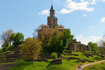 The Ascension Cathedral in Tsarevets, Veliko Tarnovo, Bulgaria