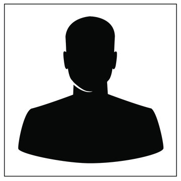 People profile silhouettes. vector illustration
