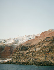Fototapeta na wymiar Fresh view of Santorini, Greece