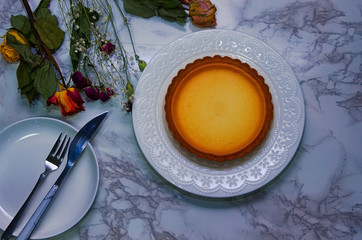 オシャレなチーズケーキ