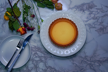 オシャレなチーズケーキ