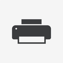 Printer Flat Vector Icon