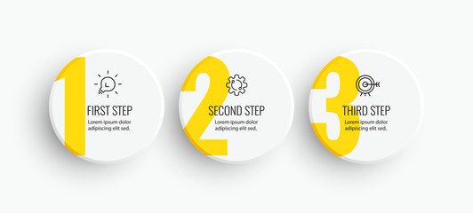 Vector infographic template