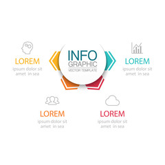 Vector iInfographic template for business, presentations, web design, 4 options.