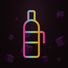 Pet line vector nolan icon Simple thin line, outline vector of Pollution icons for ui and ux, website or mobile application