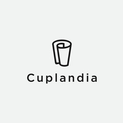 roll paper logo. paper icon