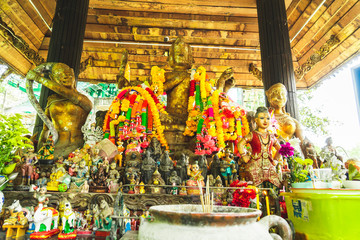 Local Temple in Chaing Mai. Thailand