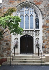 entrance to the old house